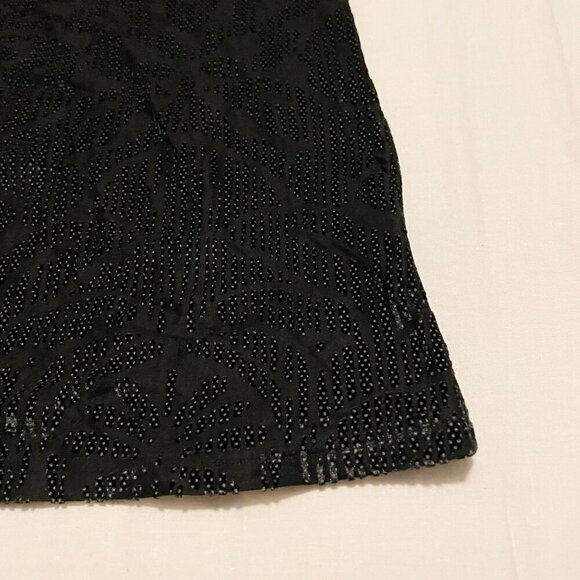 Janira Tops Womens Short Sleeve Velvet Top Size Medium - Picture 9 of 16